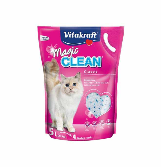 Vitakraft gatto lettiera magic clean da 5 litri