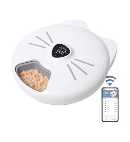 Catit pixi gatto distributore cibo smart feeder 6 pasti