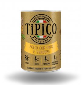 TIPICO CANE POLLO CON ORZO...